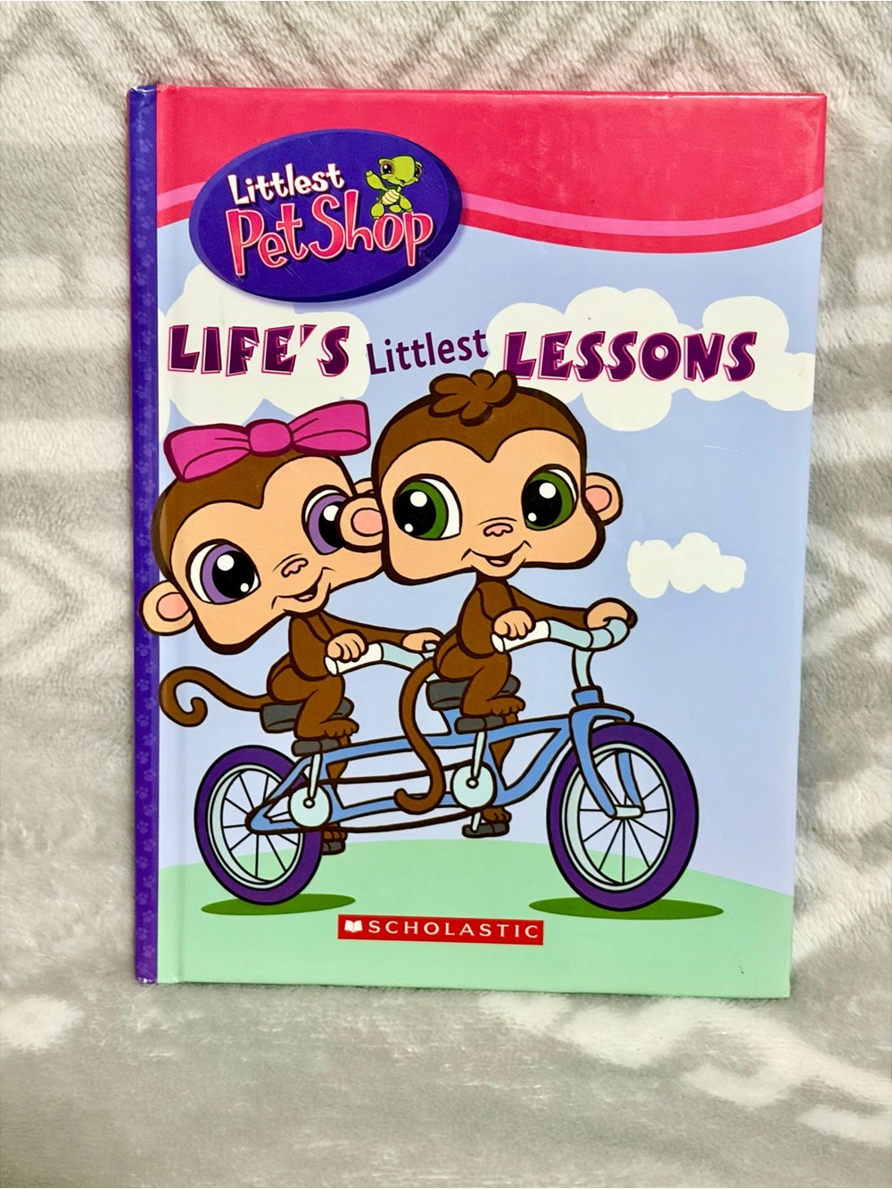 Littlest Pet Shop "Life's Littlest Lessons" (2007) Hardcover Book/Scholastic/EUC